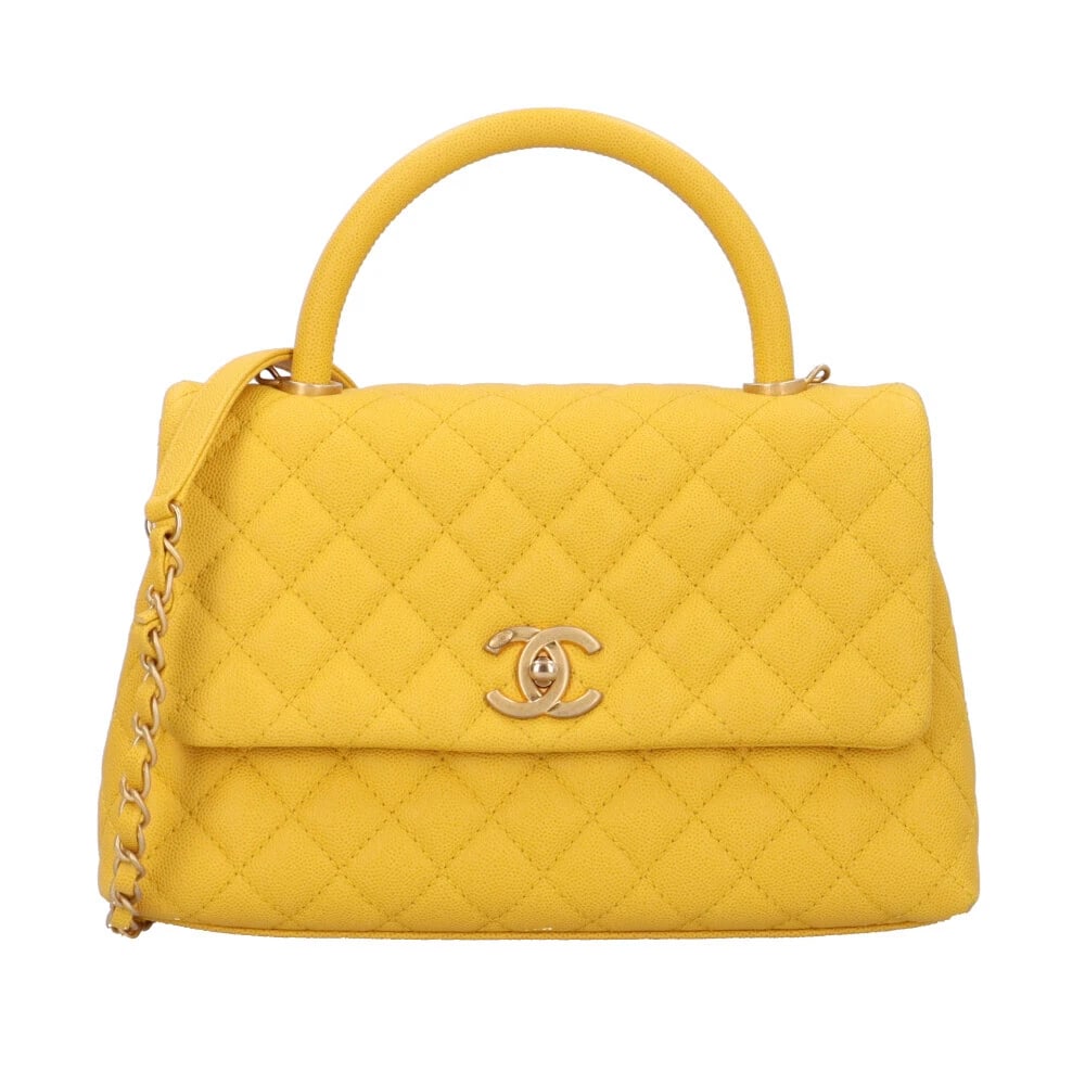 CHANEL SHOULDER BAG CAVIAR SKIN 2WAY COCO SHOULDER BAG (1 of 6)