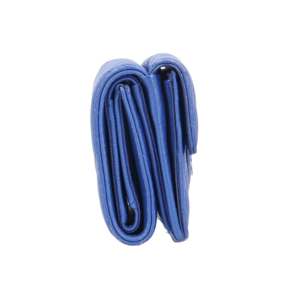 CHANEL TRI-FOLD WALLET LAMBSKIN TRI-FOLD WALLET - 3