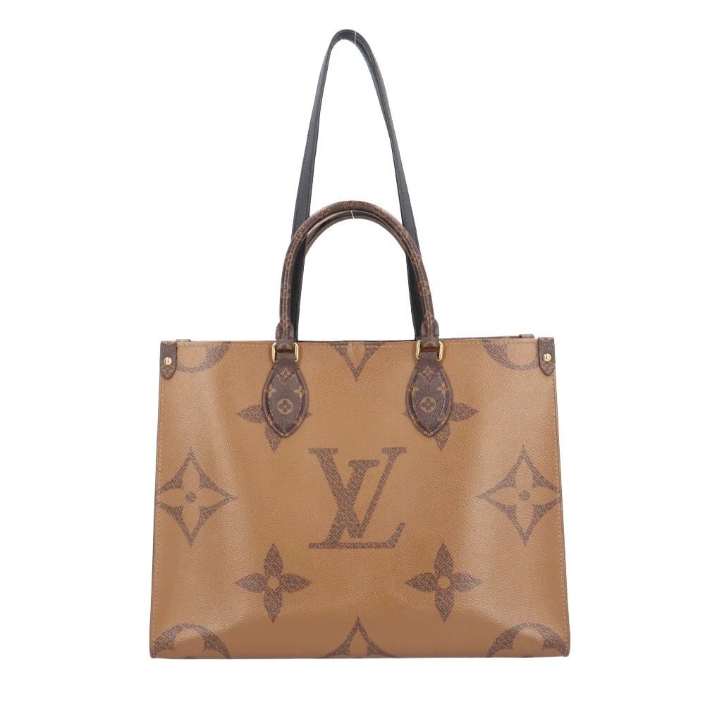 LOUIS VUITTON MONOGRAM REVERSE CANVAS 2WAY MONOGRAM SHOULDER BAG: LOUIS VUITTON Monogram reverse canvas 2way Monogram Shoulder Bag Brand: LOUIS VUITTON Type: Shoulder Bag Material: Exterior Material Monogram reverse Color: Brown Size: W13.4 x H10.6 x D5.7inch Ha