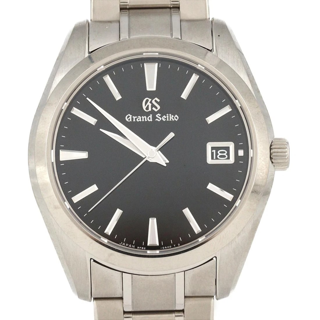 SEIKO GRAND HERITAGE WATCH: Seiko Grand Heritage Watch Brand: SEIKO Type: Wrist watch Material: Case: Titanium Bracelet: Titanium Color: Dial Color: Black Size: Case diameter: Approx. 40 mm Max wrist circumference: 19.5 cm