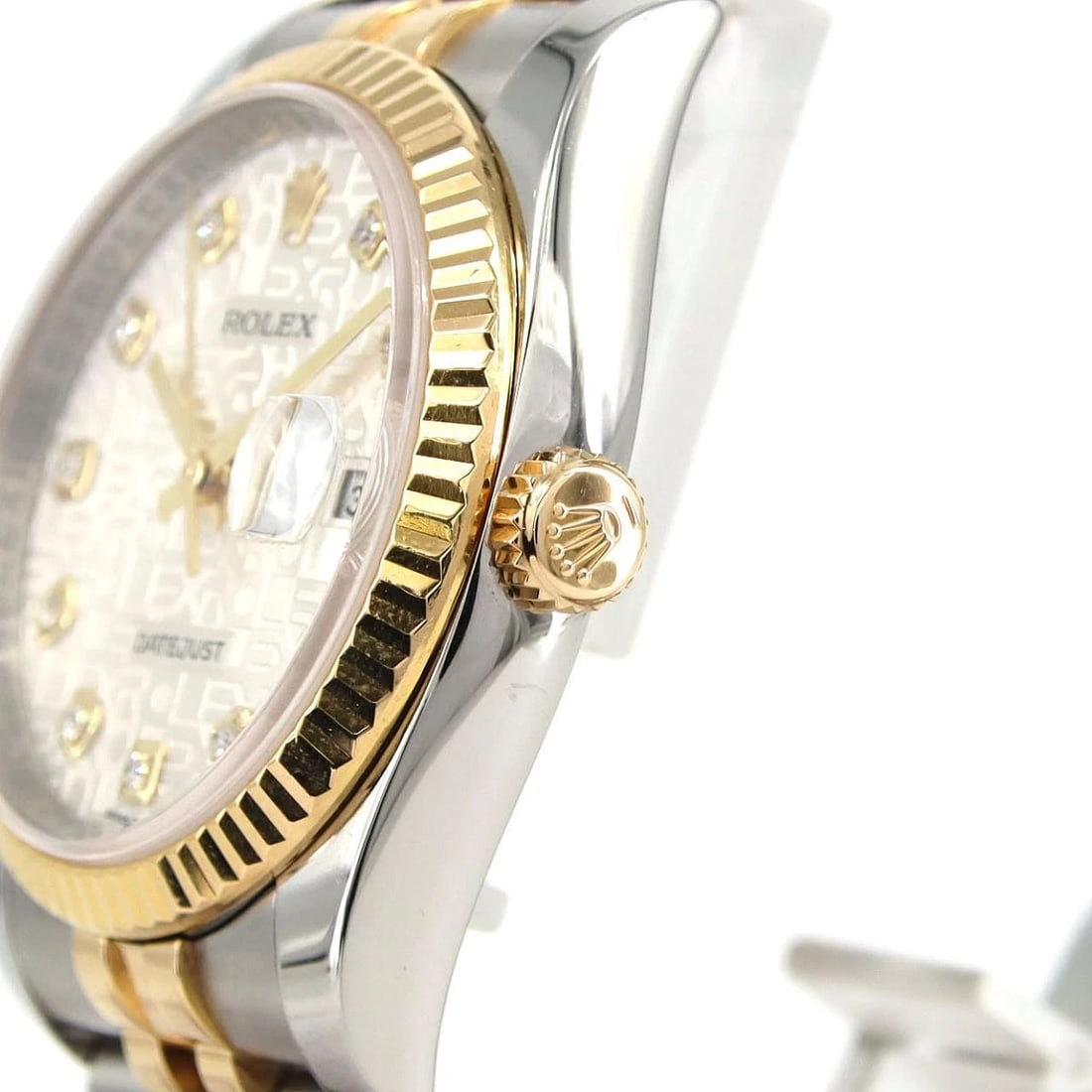 ROLEX DATEJUST SS WATCH - 3