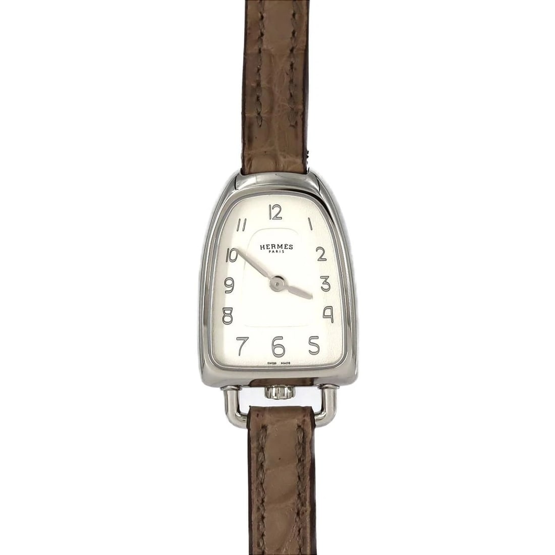 HERMÈS GALOP STAINLESS STEEL WATCH (1 of 2)