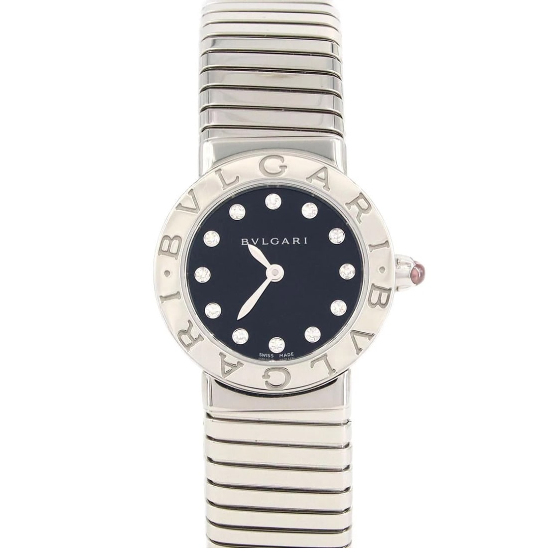 BVLGARI TUBOGAS STAINLESS WATCH (1 of 5)