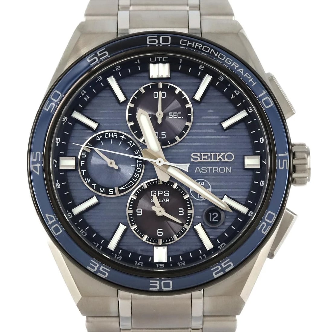 SEIKO ASTRON NEXTER RADIO WATCH: SEIKO astron nexter Radio Watch Brand: SEIKO Type: Wristwatch Material: Case: Titanium Bracelet: Titanium Color: Dial Colors: Blue Size: Case diameter: 44mm Accessories: None Accessories N