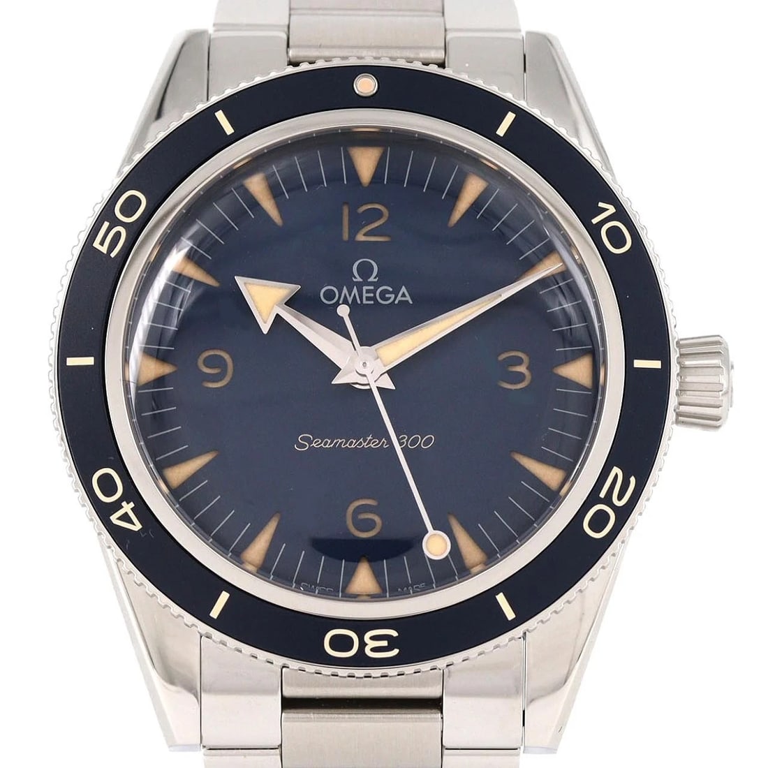 OMEGA SEAMASTER STAINLESS STEEL WATCH (1 of 5)