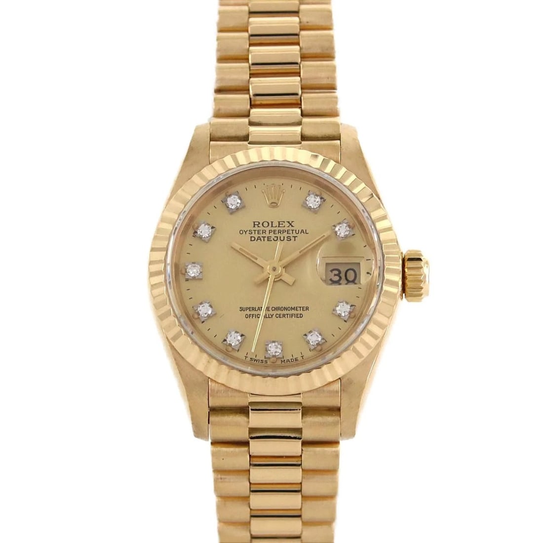 ROLEX DATEJUST YG WATCH (1 of 5)