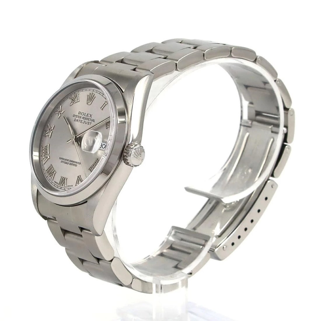 ROLEX DATEJUST SS WATCH - 2