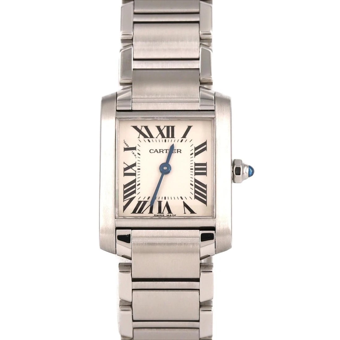 CARTIER TANK FRANCAISE SS WATCH (1 of 4)