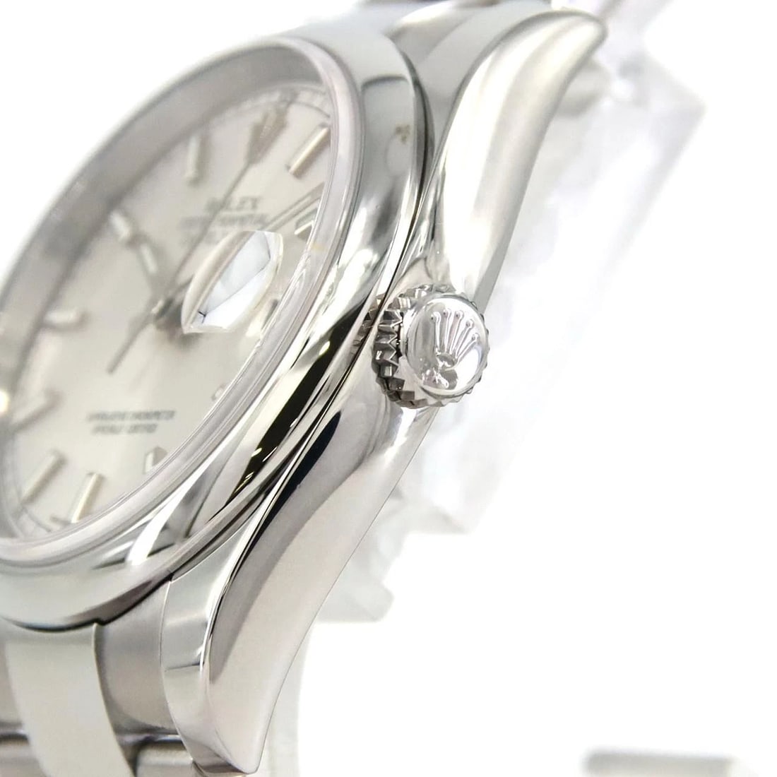 ROLEX DATEJUST SS WATCH - 4