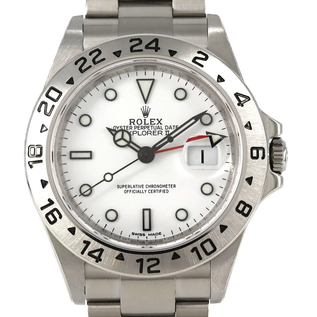 ROLEX EXPLORER STAINLESS STEEL WATCH: Rolex Explorer Stainless Steel Watch Brand: ROLEX Type: Wrist watch Material: Case: Stainless Steel Breath: Stainless Steel Color: Dial Color: White Size: Case diameter: Approx. 40 mm Max wrist ci