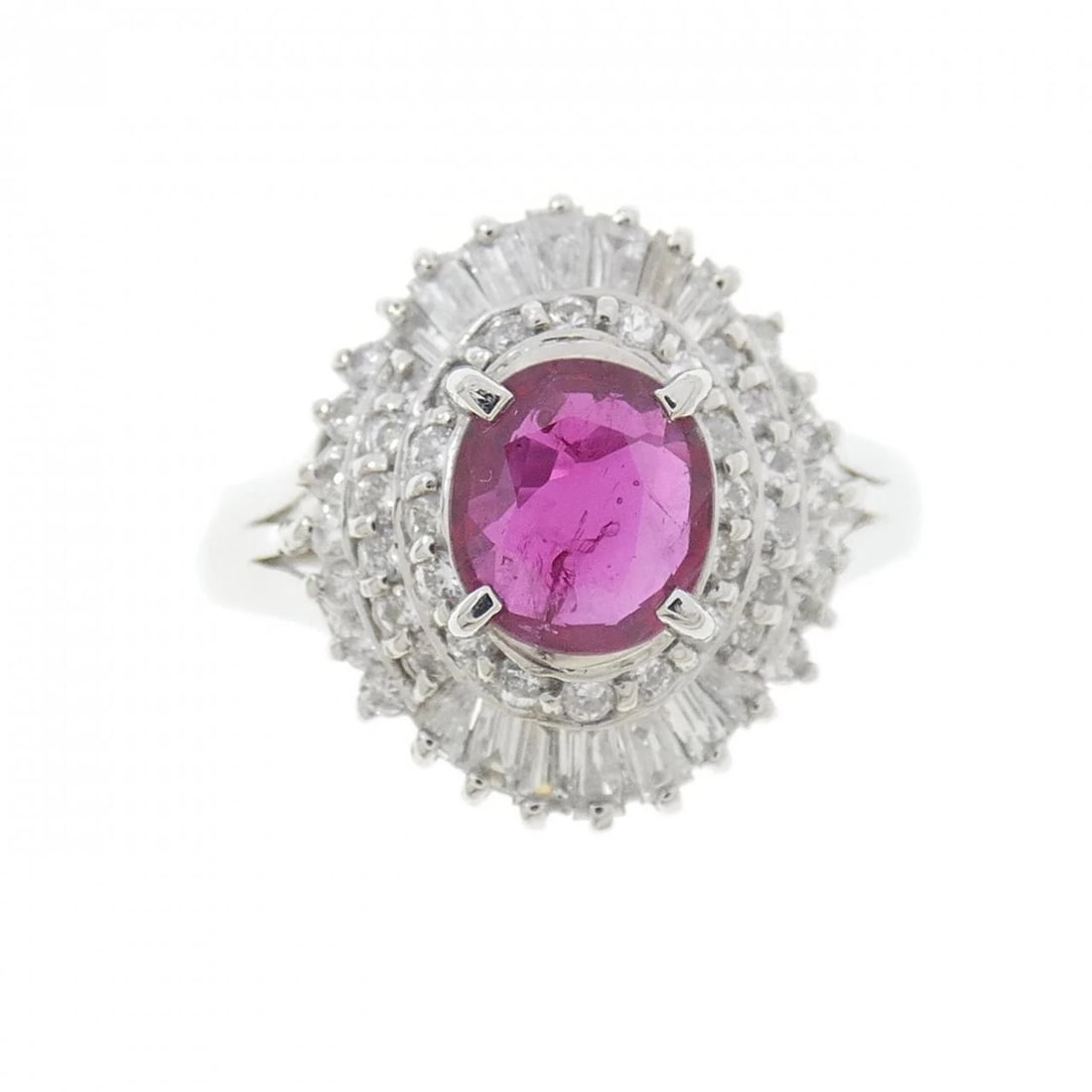 PT900 RUBY RING - 2