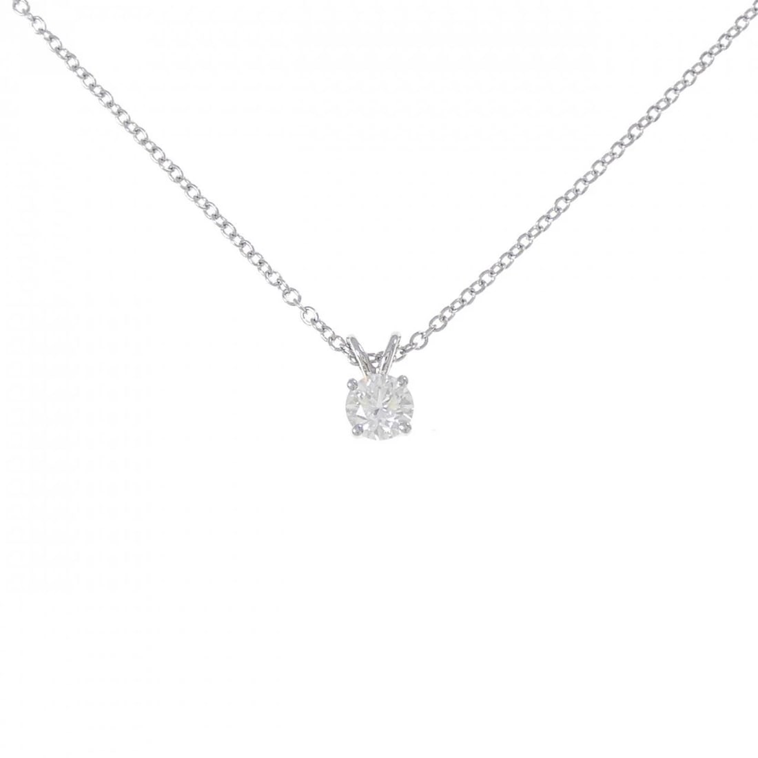 PT950 DIAMOND NECKLACE: PT950 Diamond Necklace Brand: Unbranded Type: Necklace Material: Platinum 950, Main Stone/Creation Natural Color: platinum Size: 46cm ActualSizePendant top H x W: 8.0mmx4.6mm Chain Max. W:
