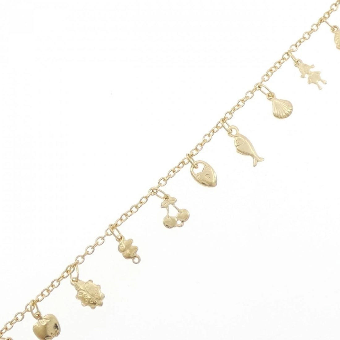 750YG BRACELET: 750YG bracelet Brand: Unbranded Type: bracelet Material: 750YG, Color: Yellow Gold Size: 18cmActual Size Max width approx: 13.3mm Accessories: None Accessories Notice: When purchasing