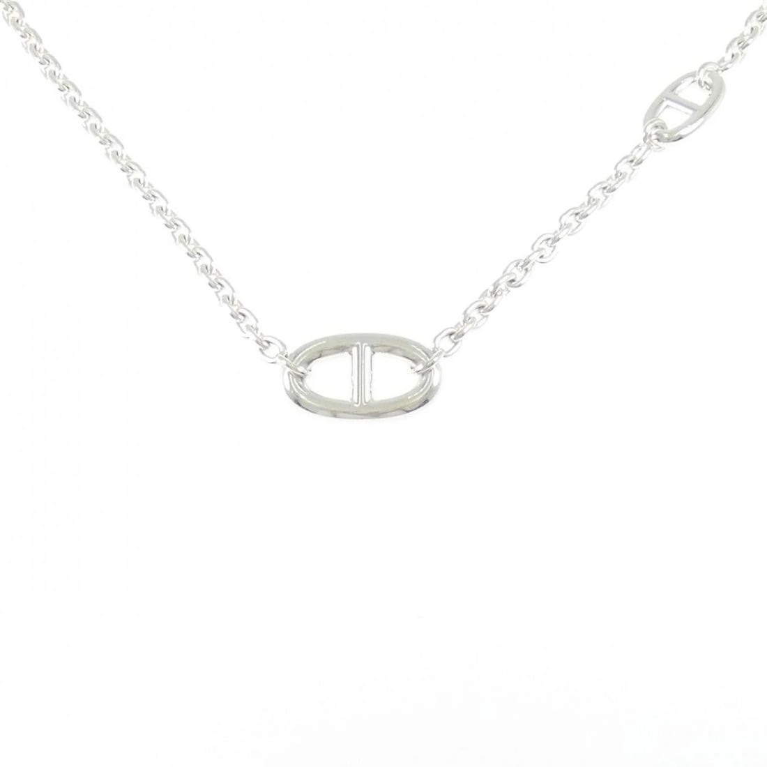 HERMES FARANDOLE NECKLACE: HERMES Farandole Necklace Brand: HERMES Type: Necklace Material: 925 Silver, Color: Silver Size: 78cm,ActualSize Max W: 13.9mm Chain Max. W: 3.9mm Accessories: None Accessories Notice: When