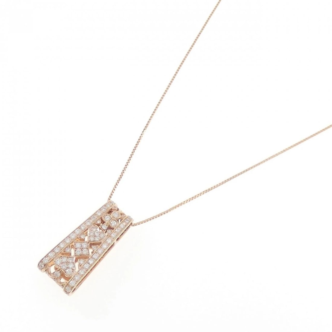 K18PG DIAMOND NECKLACE - 2