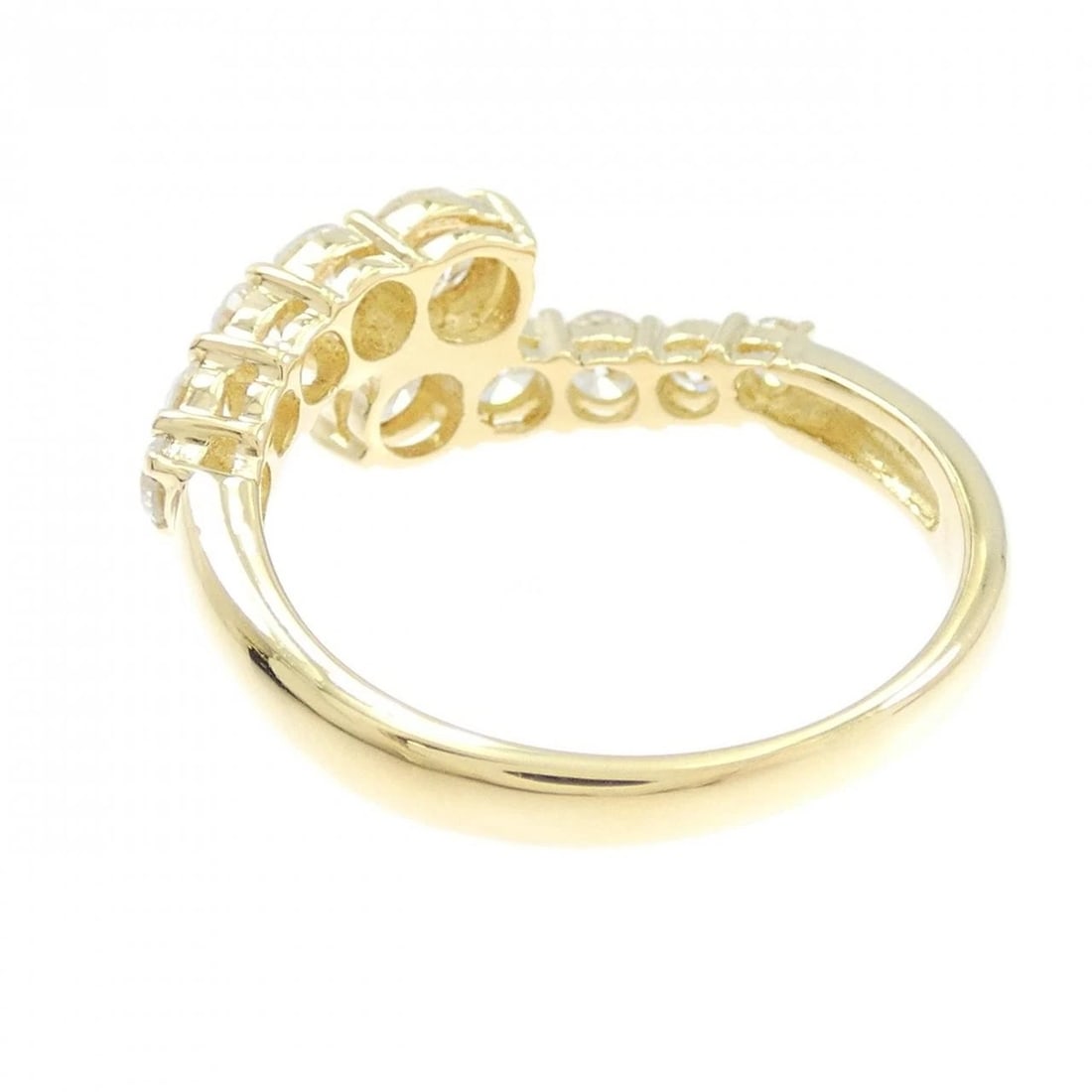 K18YG DIAMOND RING - 3