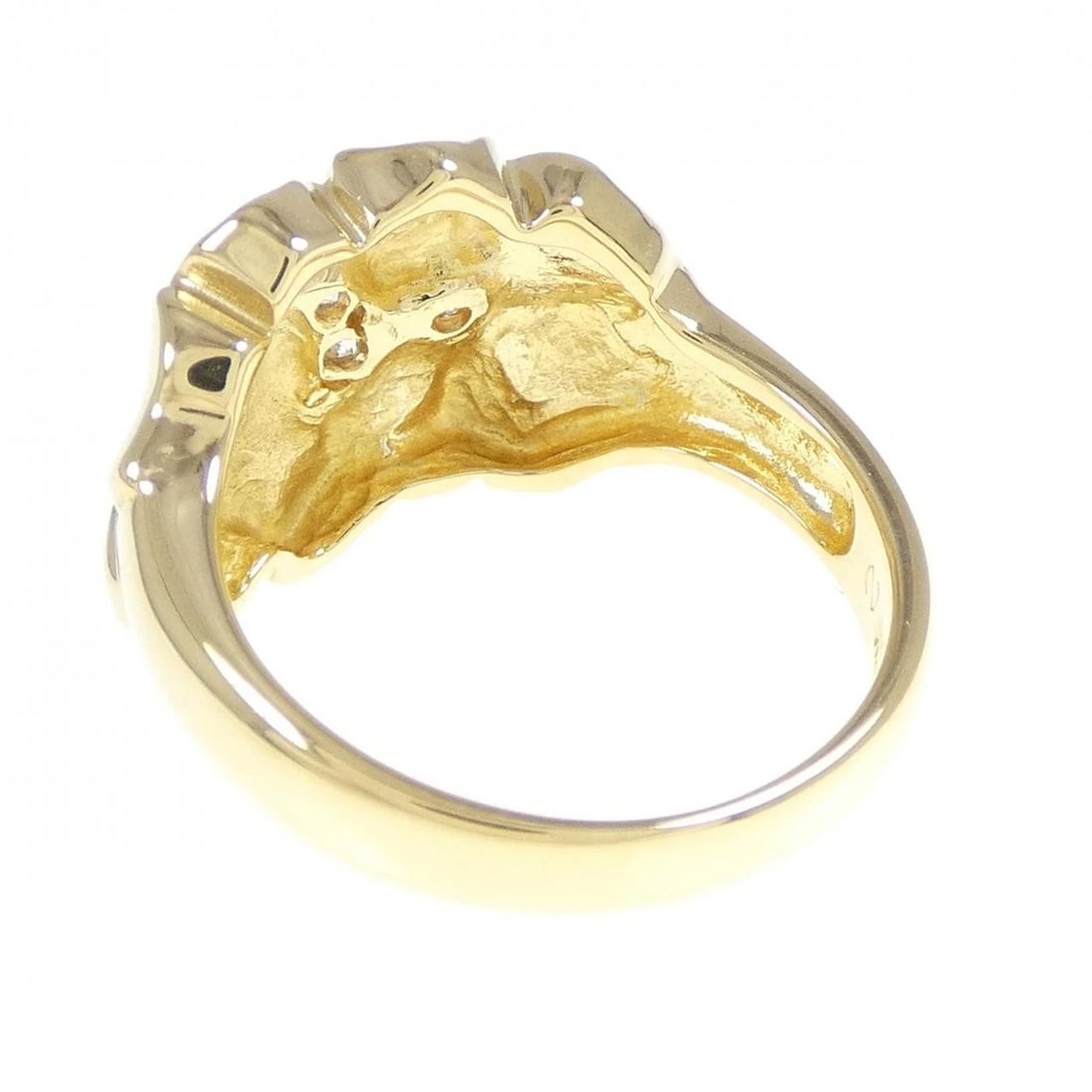 K18YG DIAMOND RING - 3