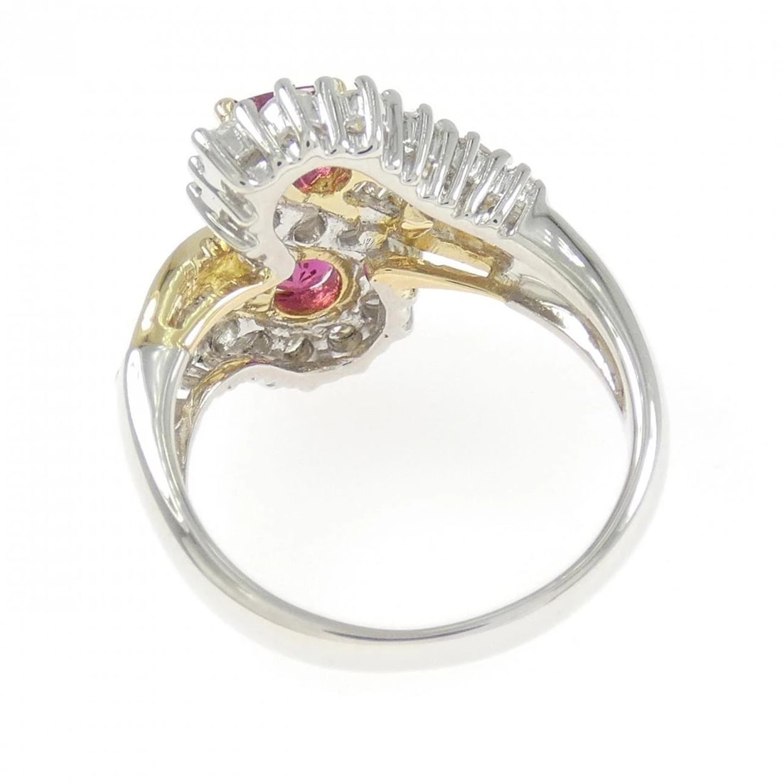 K18YG/PT900 RUBY RING - 3