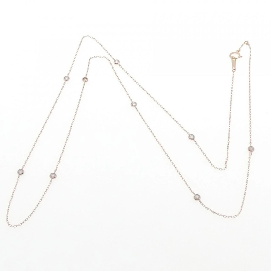 K18PG DIAMOND NECKLACE - 6