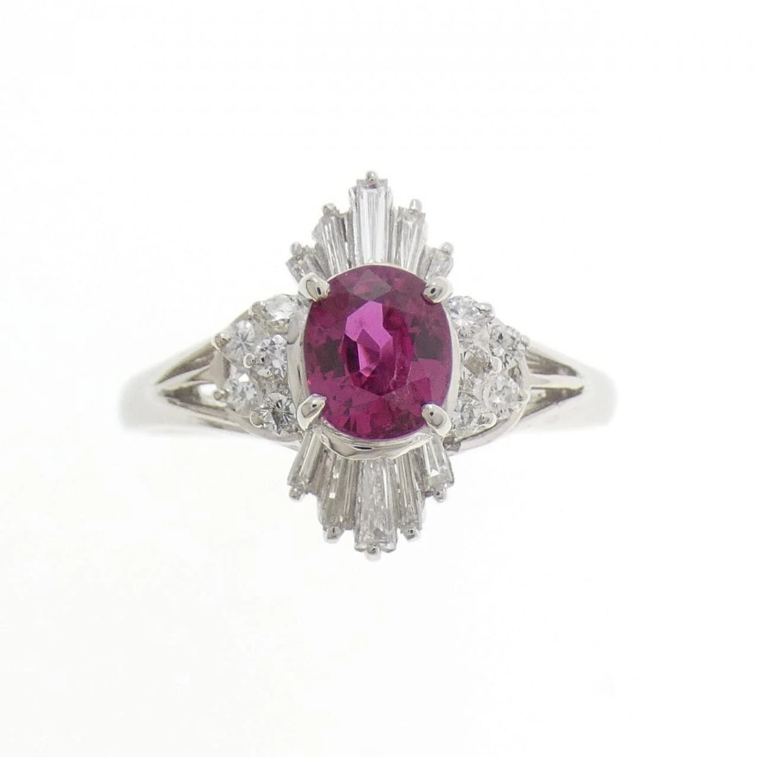 PT900 RUBY RING - 2
