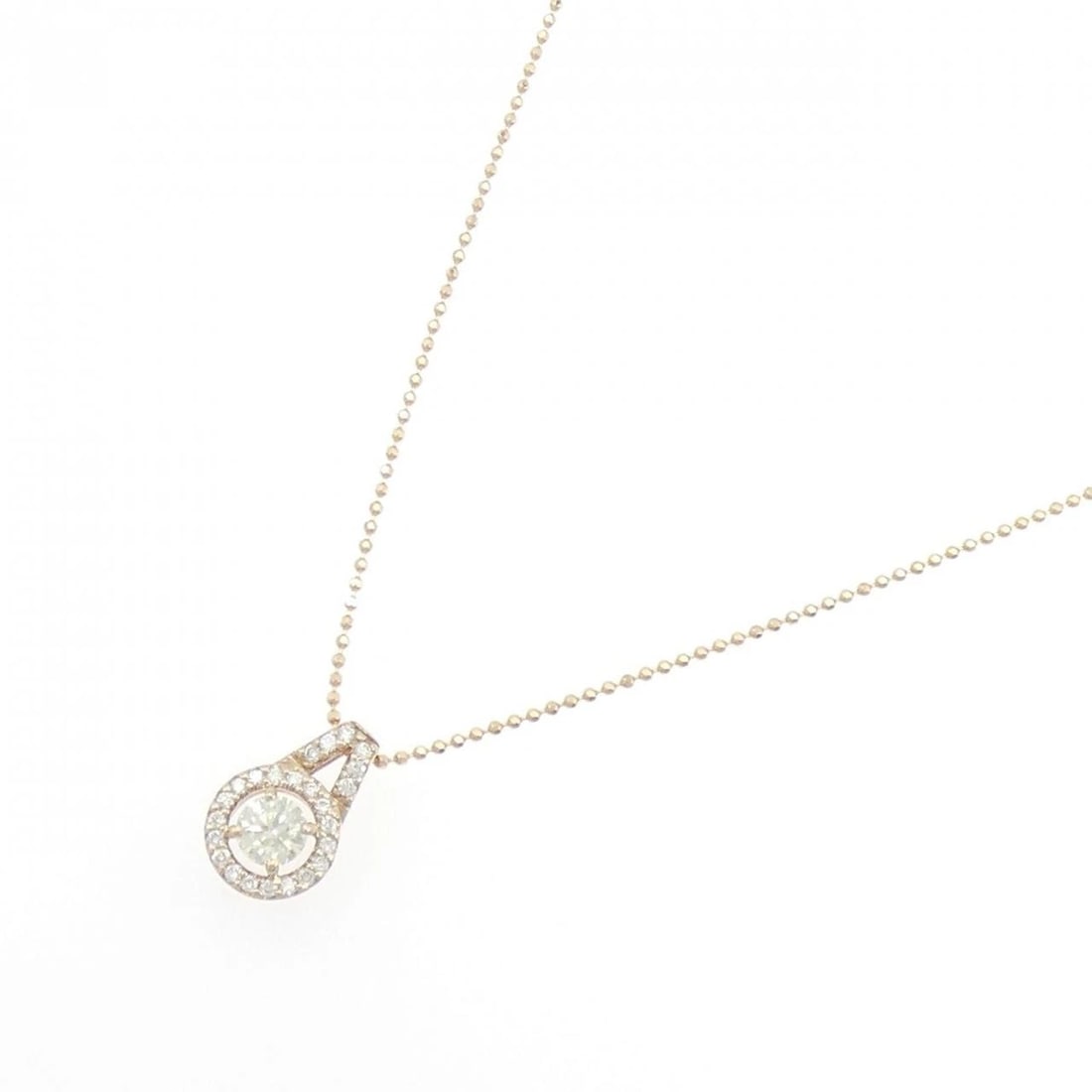 K18PG DIAMOND NECKLACE - 2