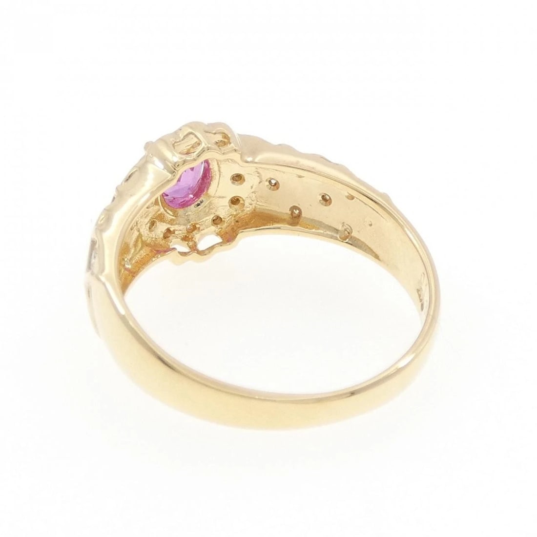 K18YG RUBY RING - 3