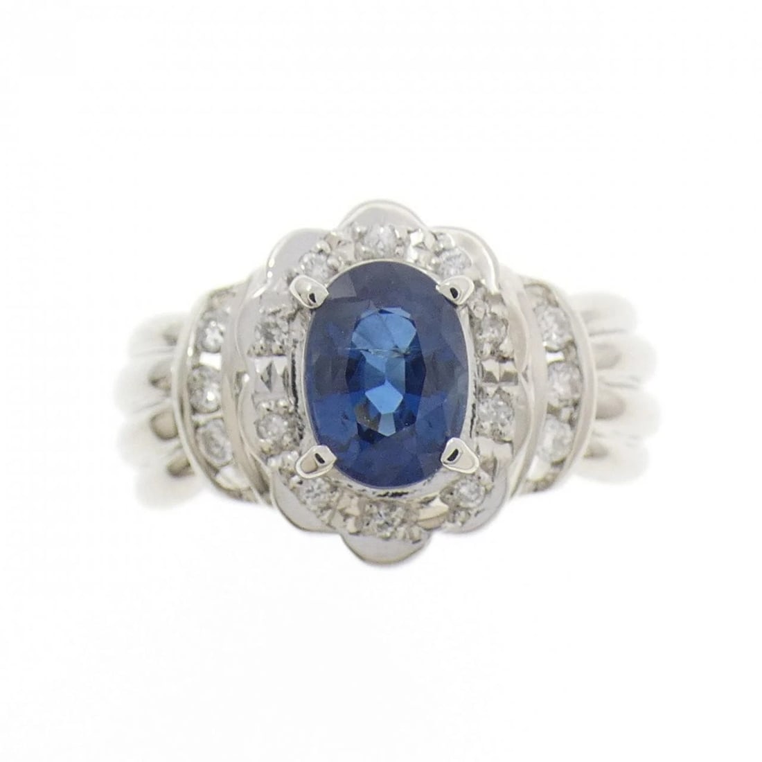 PT900 SAPPHIRE RING - 2