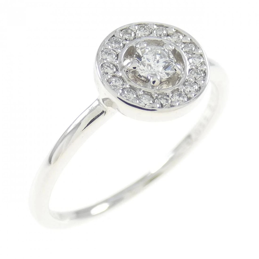 K18WG DIAMOND RING: K18WG Diamond Ring Brand: Unbranded Type: Ring Material: K18 White Gold, Main Stone/Creation Natural Color: White Gold Size: 6 (US size) Accessories: None Accessories Notice: When purchasing