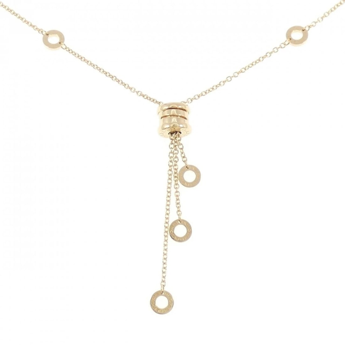 BVLGARI B.ZERO1 PLAIN NECKLACE: BVLGARI B.zero1 Plain Necklace Brand: BVLGARI Type: Necklace Material: 750 Yellow Gold, Color: Yellow Gold Size: 38-45cm,ActualSize Pendant top H x W: 55.9mmx9.2mm Chain Max. W: 1.5mm 