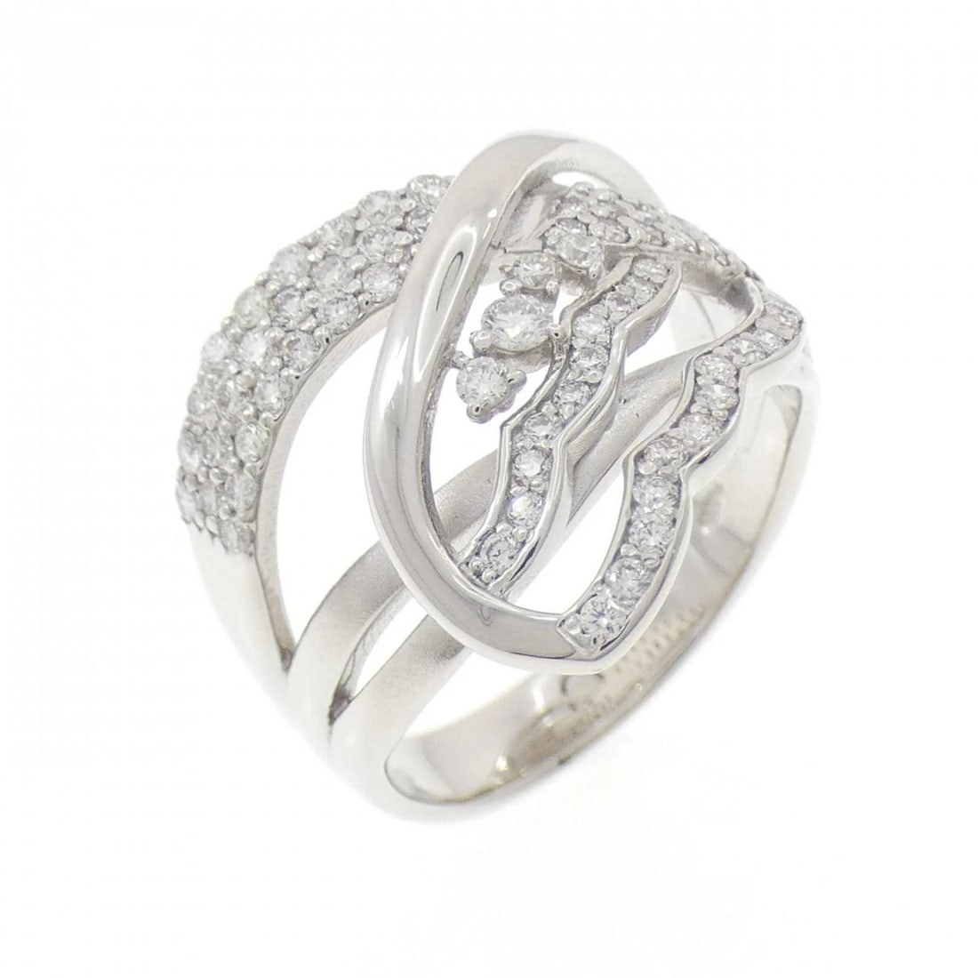 PT900 DIAMOND RING: PT900 Diamond Ring Brand: Unbranded Type: Ring Material: Platinum 900, Main Stone/Creation Natural Color: Silver Size: 7.5-8 (US size) Accessories: None Accessories Notice: When purchasing