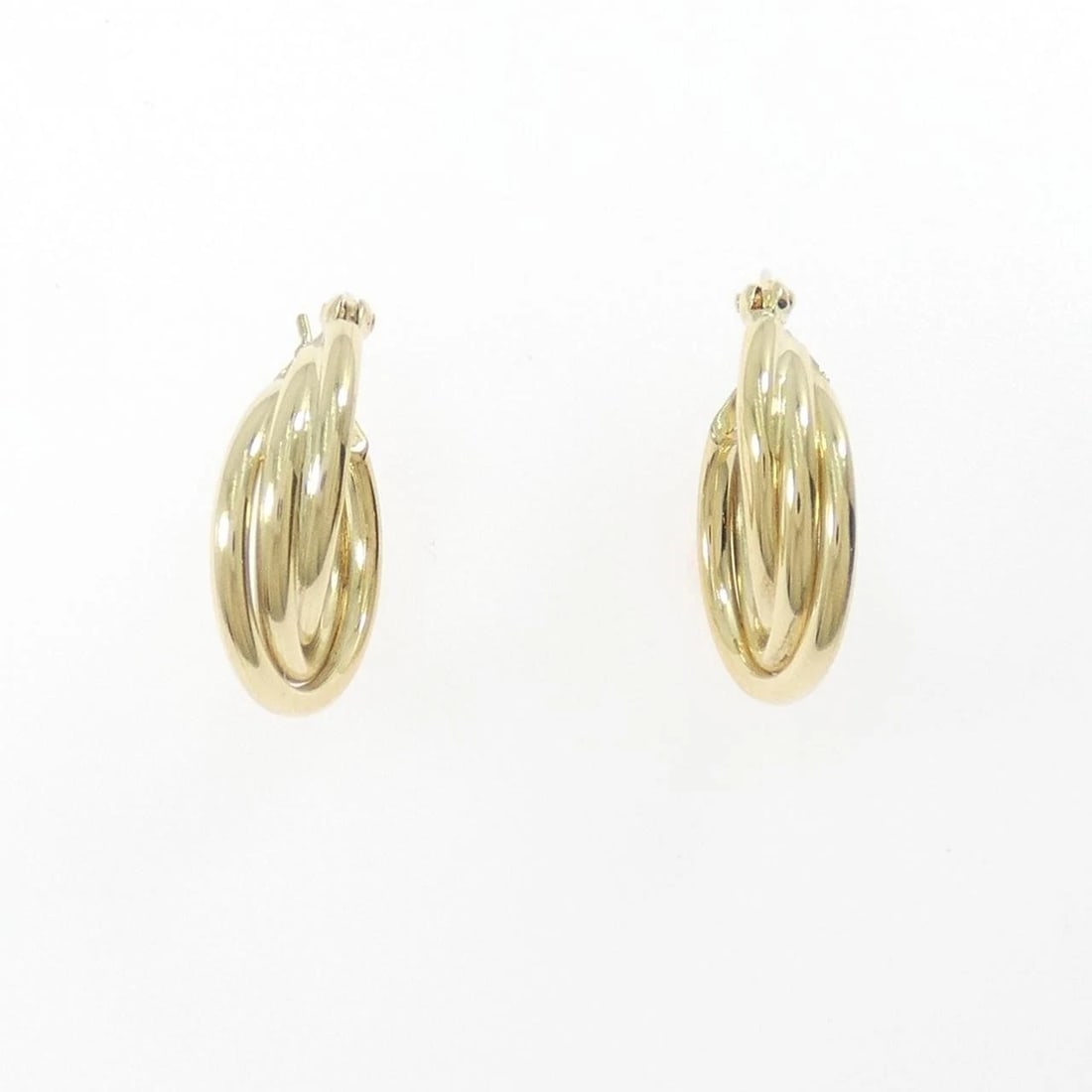 K18YG PIERCE: K18YG Pierce Brand: Unbranded Type: Pierce/Earring Material: K18YG, Color: Yellow Gold Size: Actual Size Approx. height x width: 16.6mm x 5.2mm Accessories: None Accessories Notice: When p