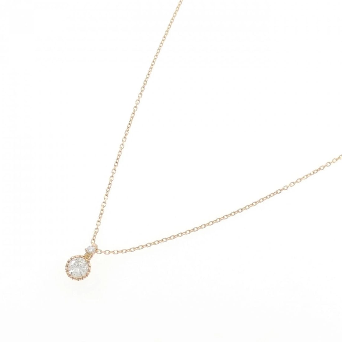 K18PG DIAMOND NECKLACE - 2