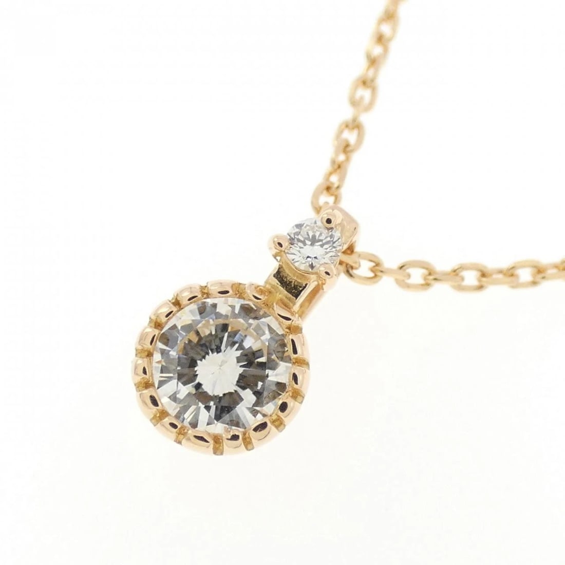 K18PG DIAMOND NECKLACE - 3