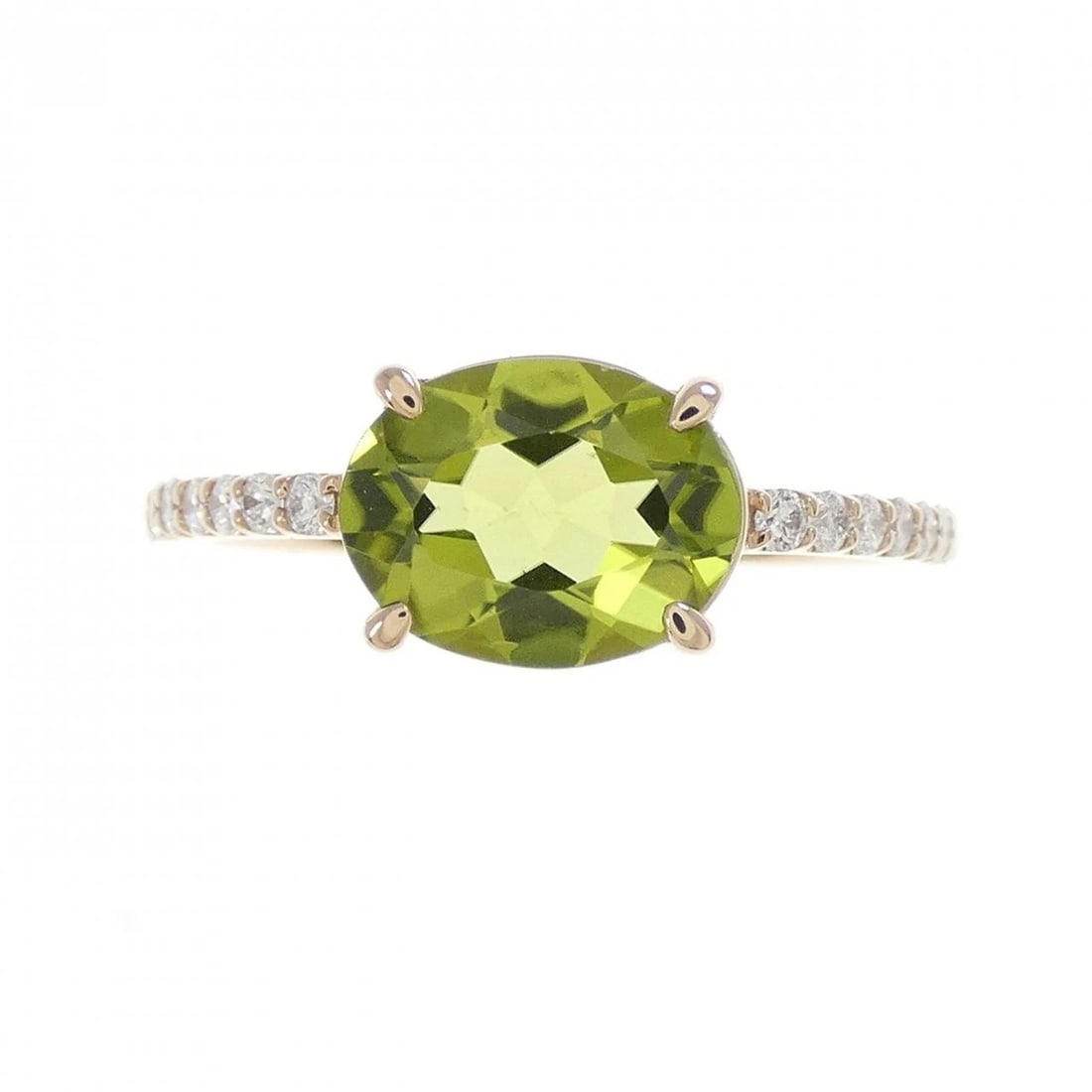K18PG PERIDOT RING - 2