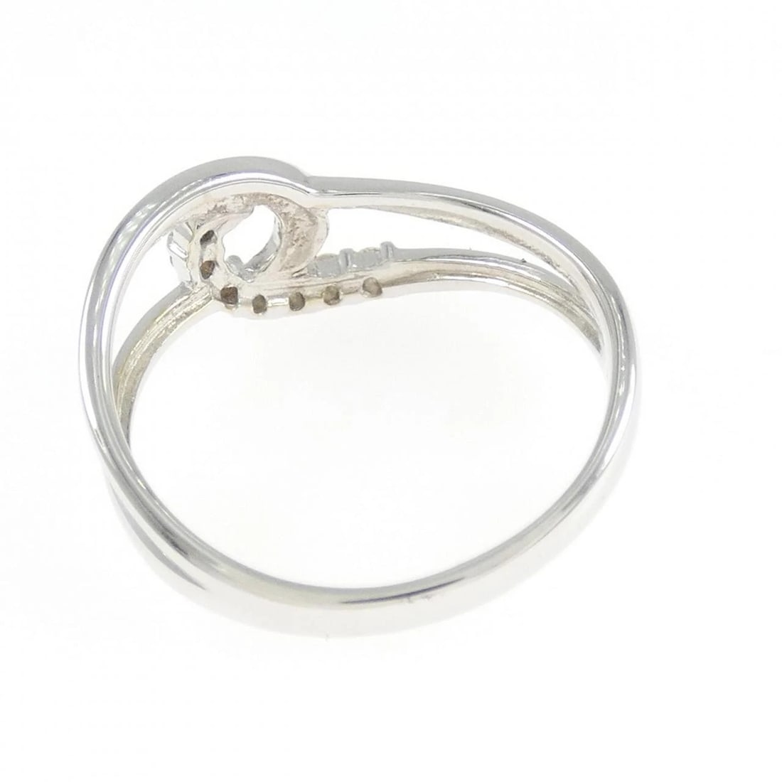 K18WG DIAMOND RING - 3