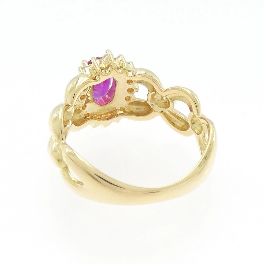 K18YG RUBY RING - 3