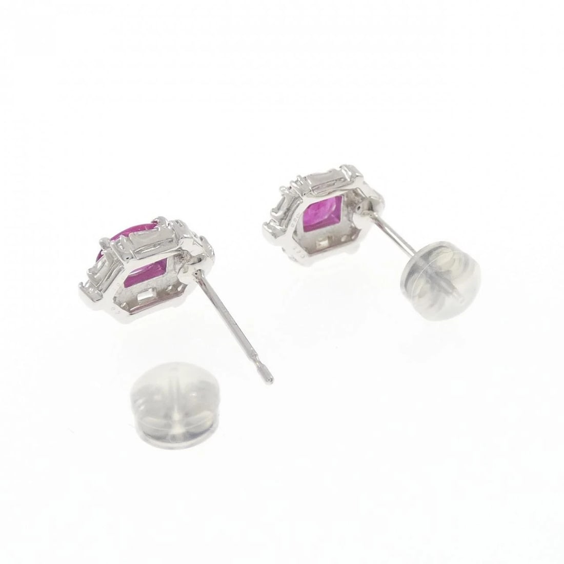 K14WG RUBY EARRINGS - 3