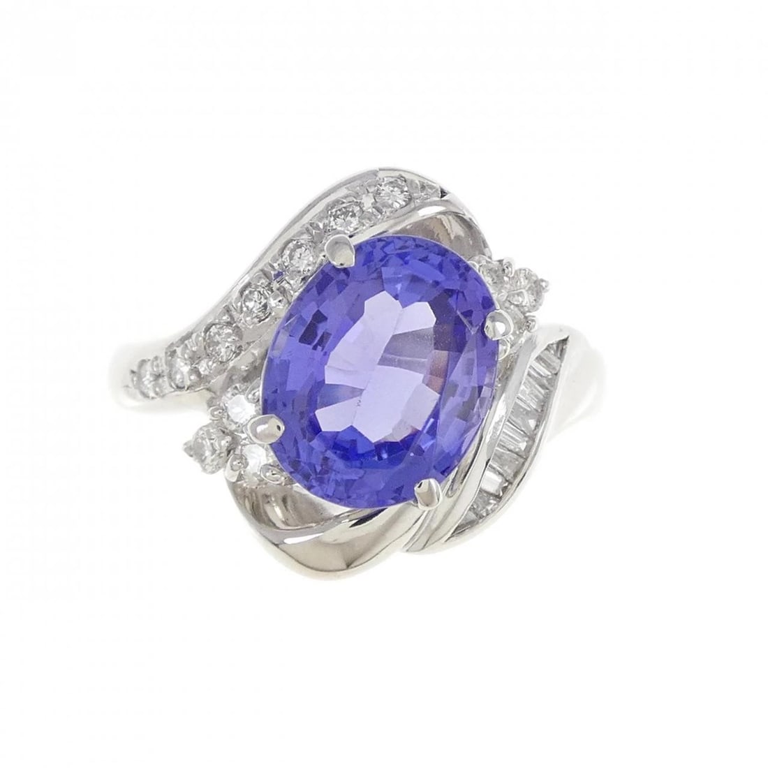 PT TANZANITE RING - 2