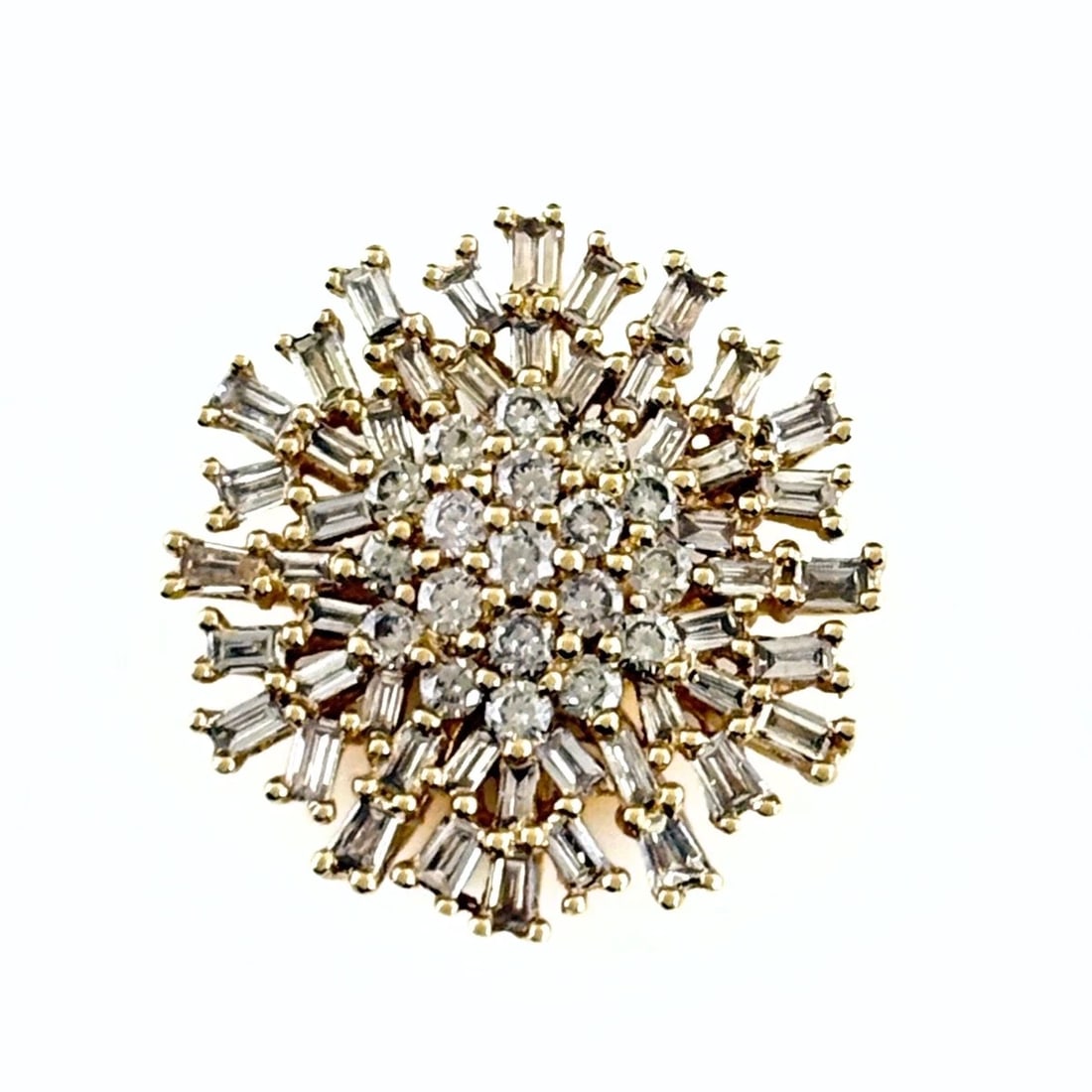 MELEE DIAMOND PENDANT HEAD YG YELLOWGOLD (1 of 2)