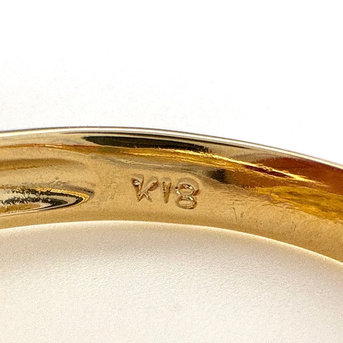 RUBY DESIGN YG YELLOWGOLD MELEE DIAMOND RING - 2