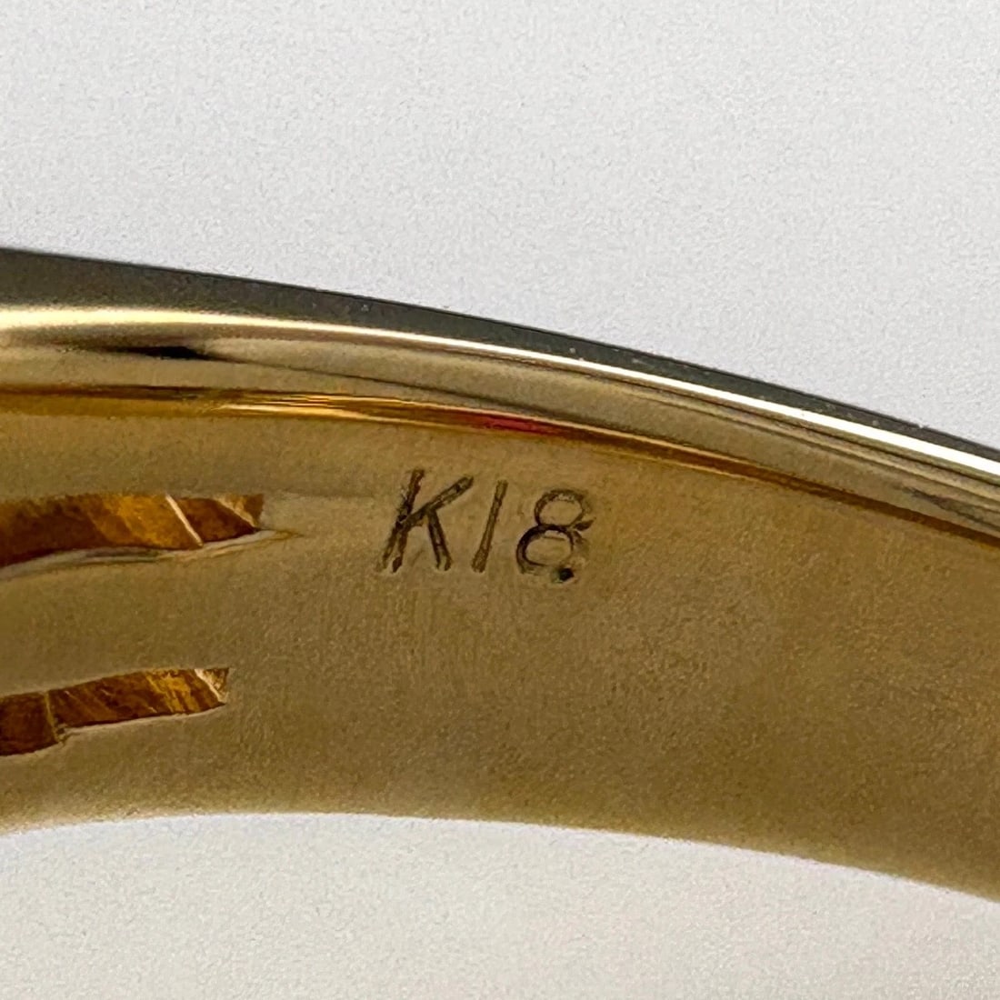 RUBY DESIGN RING YG YELLOWGOLD RING 18K RUBY DIAMOND - 2