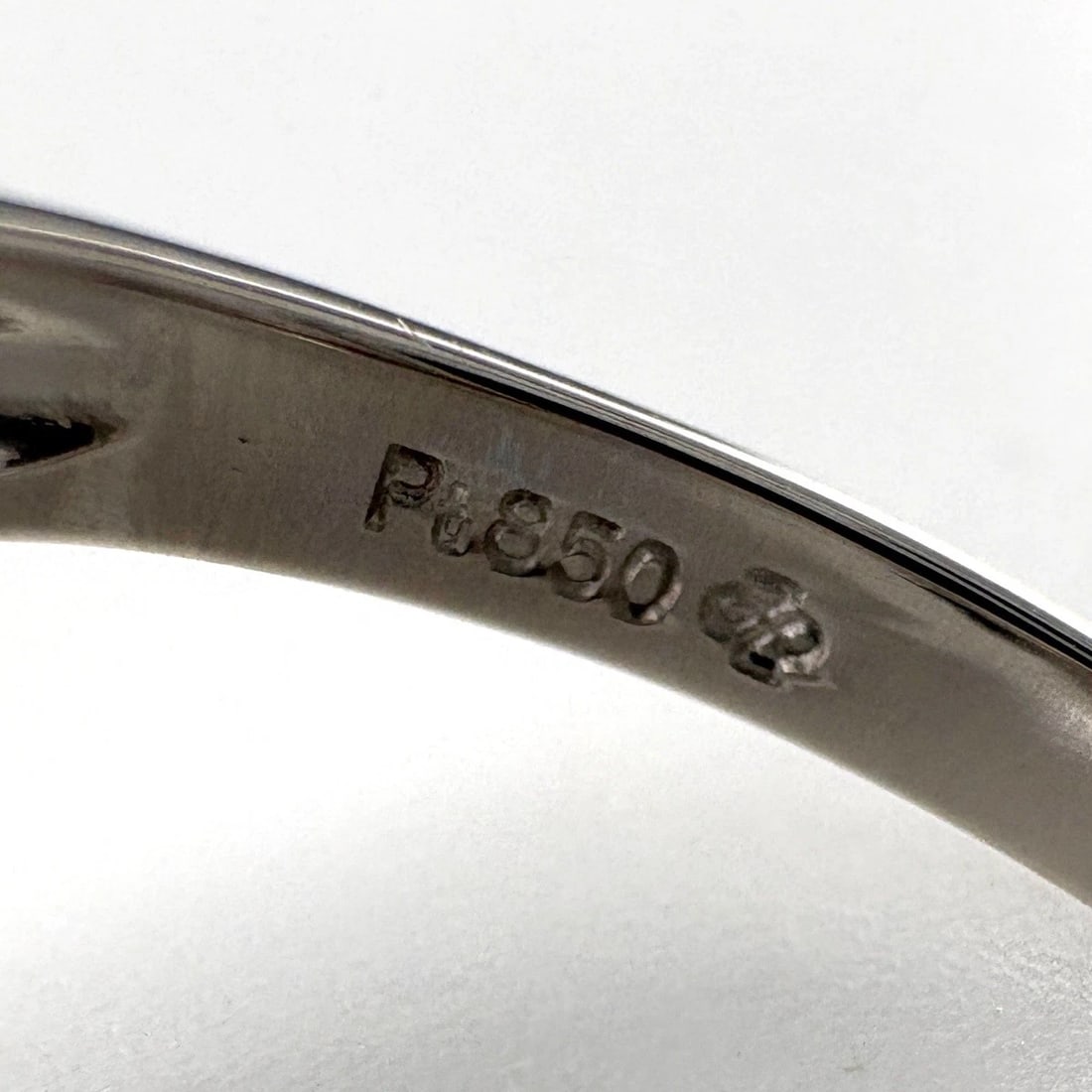 SAPPHIRE DESIGN RING PLATINUM - 4