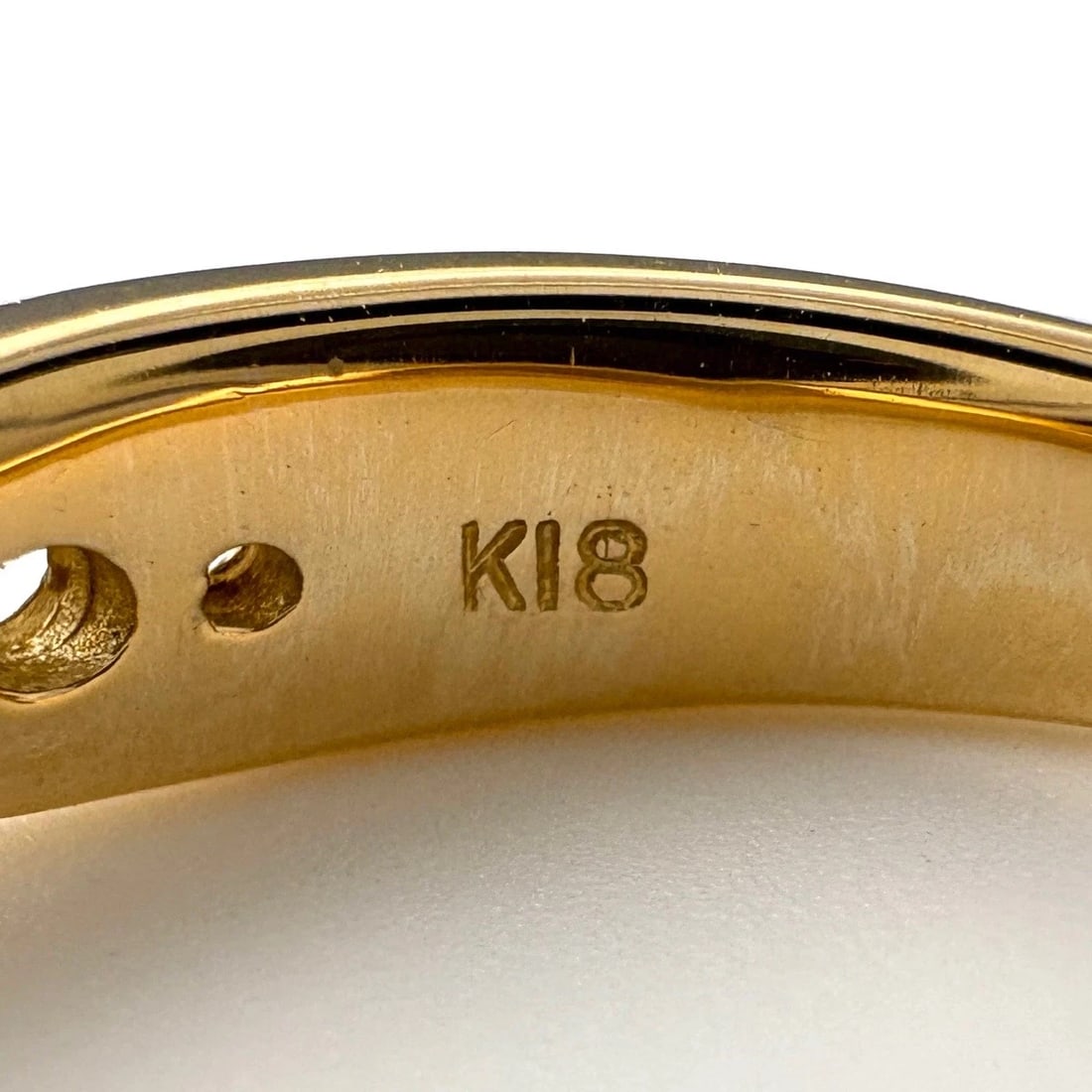 RUBY DESIGN YG YELLOWGOLD MELEE DIAMOND RING - 2