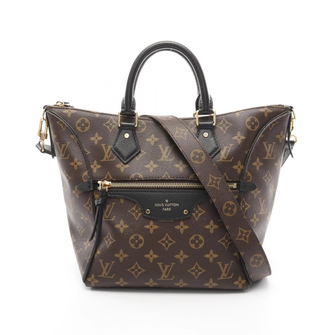 LOUIS VUITTON TOURNEL PM HAND SHOULDER CROSSBODY BAG HANDBAG: LOUIS VUITTON Tournel PM Hand shoulder crossbody bag Handbag Brand: LOUIS VUITTON Type: Handbag Material: Monogram × PVC coated canvas × leather Color: Black / Brown??ish colors × Black??ish