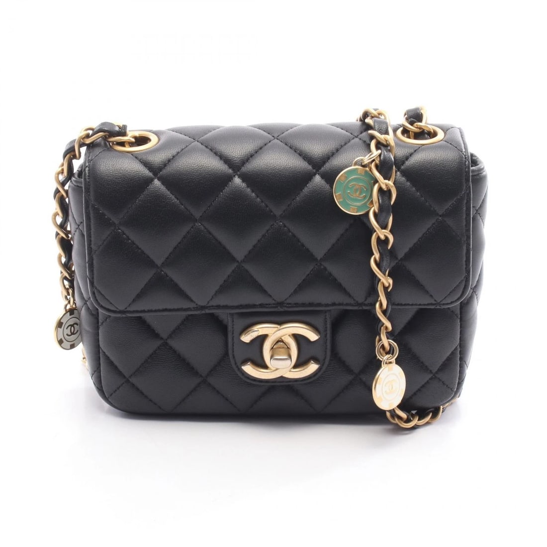 CHANEL MINI MATELASSE CHAIN SHOULDER CROSSBODY BAG (1 of 4)