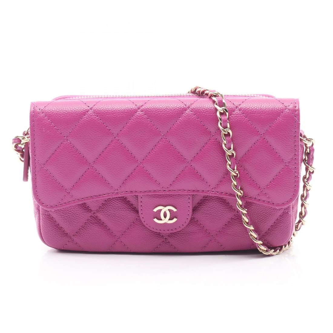 CHANEL MATELASSE CHAIN PHONE CASE WALLET SHOULDER BAG (1 of 3)
