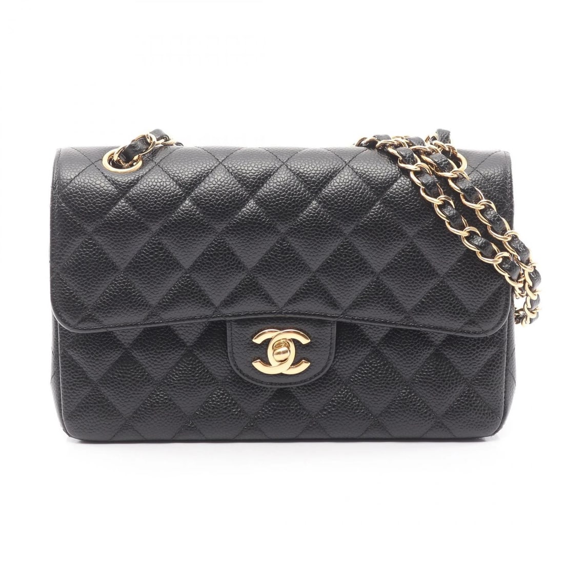 CHANEL MATELASSE W FLAP CHAIN SHOULDER BAG (1 of 6)