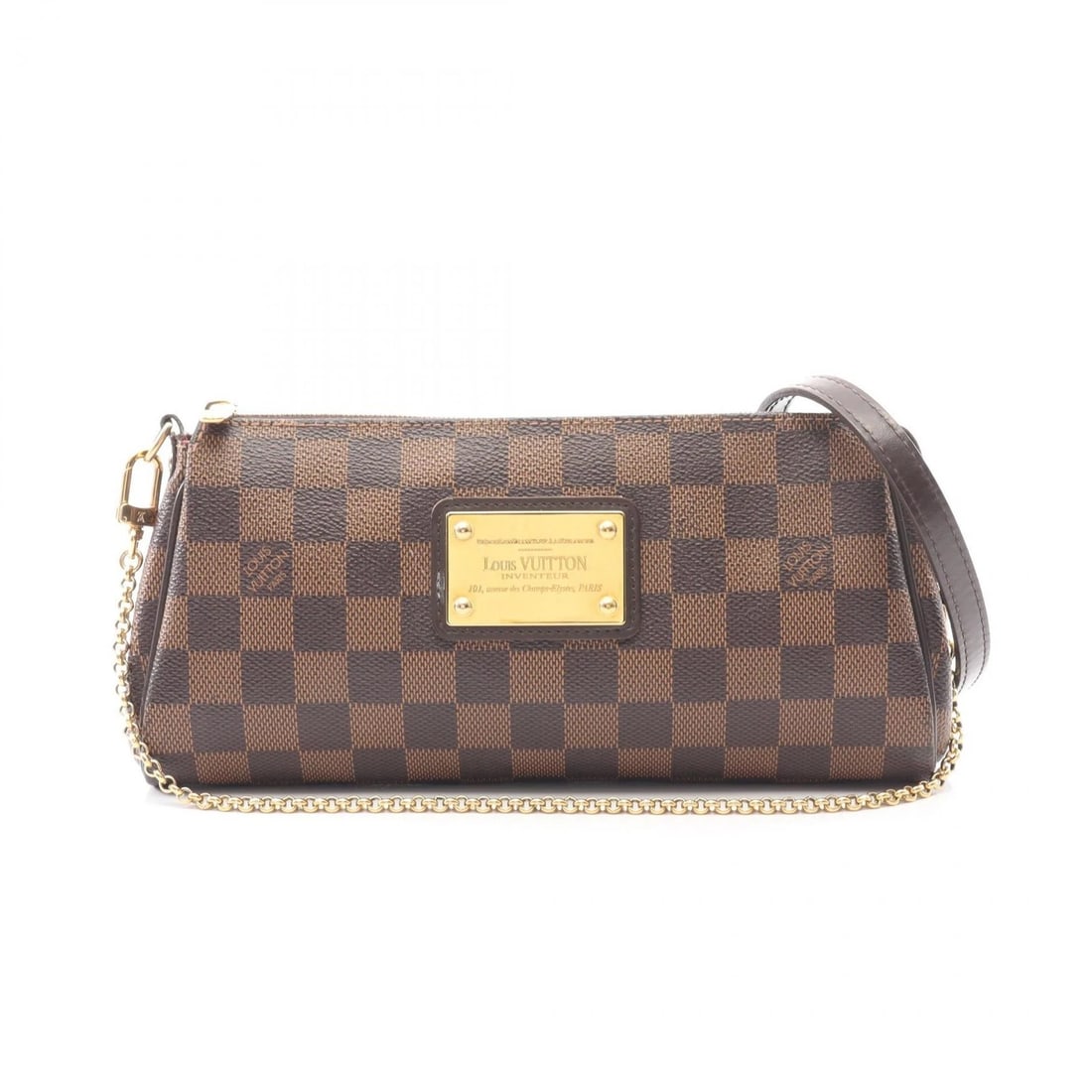 LOUIS VUITTON EVA CHAIN SHOULDER CROSSBODY HANDBAG (1 of 8)