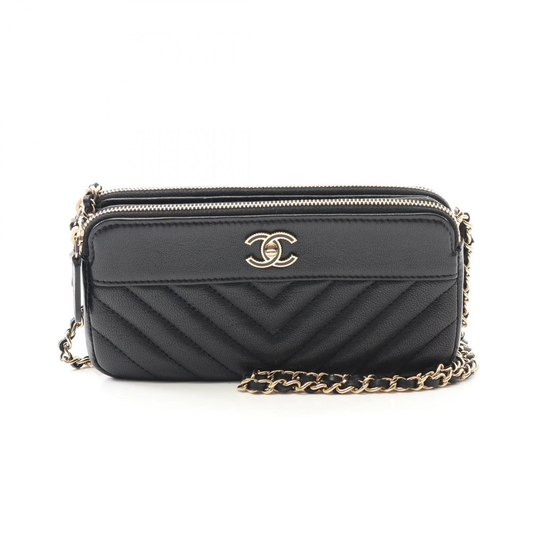 CHANEL MADEMOISELLE CHAIN SHOULDER CROSSBODY BAG: CHANEL Mademoiselle Chain Shoulder Crossbody Bag Brand: CHANEL Type: Shoulder Bag Material: leather Color: Black??ish colors Size: (H:3.5" x W:7.1" x D:1.2") Shoulder?129cm(50.8") 