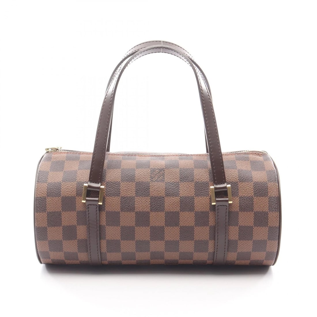 LOUIS VUITTON PAPILLON 26 HANDBAG: LOUIS VUITTON Papillon 26 Handbag Brand: LOUIS VUITTON Type: Handbag Material: PVC coated canvas × leather Color: Brown??ish colors Size: (H:5.1" x W:10.6" x D:5.1") Handle?43cm(16.9") Accessori